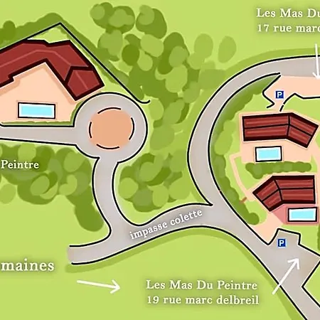 Le Clos Du Peintre 사흘라 라 카네다
